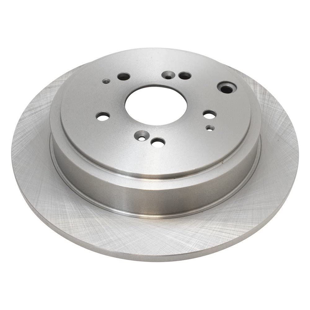 Trq Rear Brake Rotors Set Solid Compatible With 2001-2006 Acura Mdx 2003-2008 Honda Pilot
