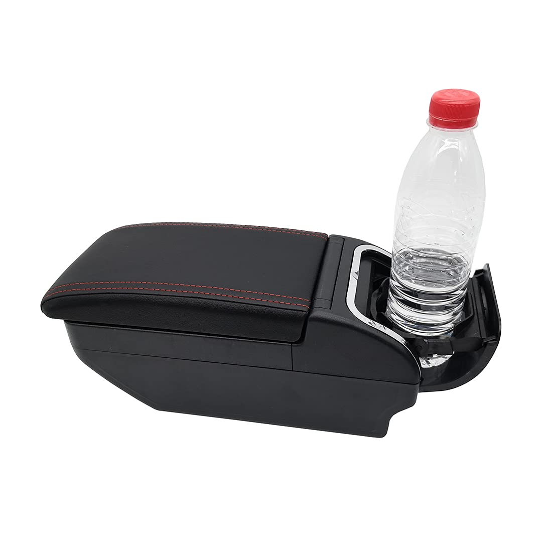 Yjywzh For Mitsubishi Mirage Attrage 2014-2024 Armrest Box Center Storage Box Hand Centre Consoles With Cup Holder Arm Rest Doub