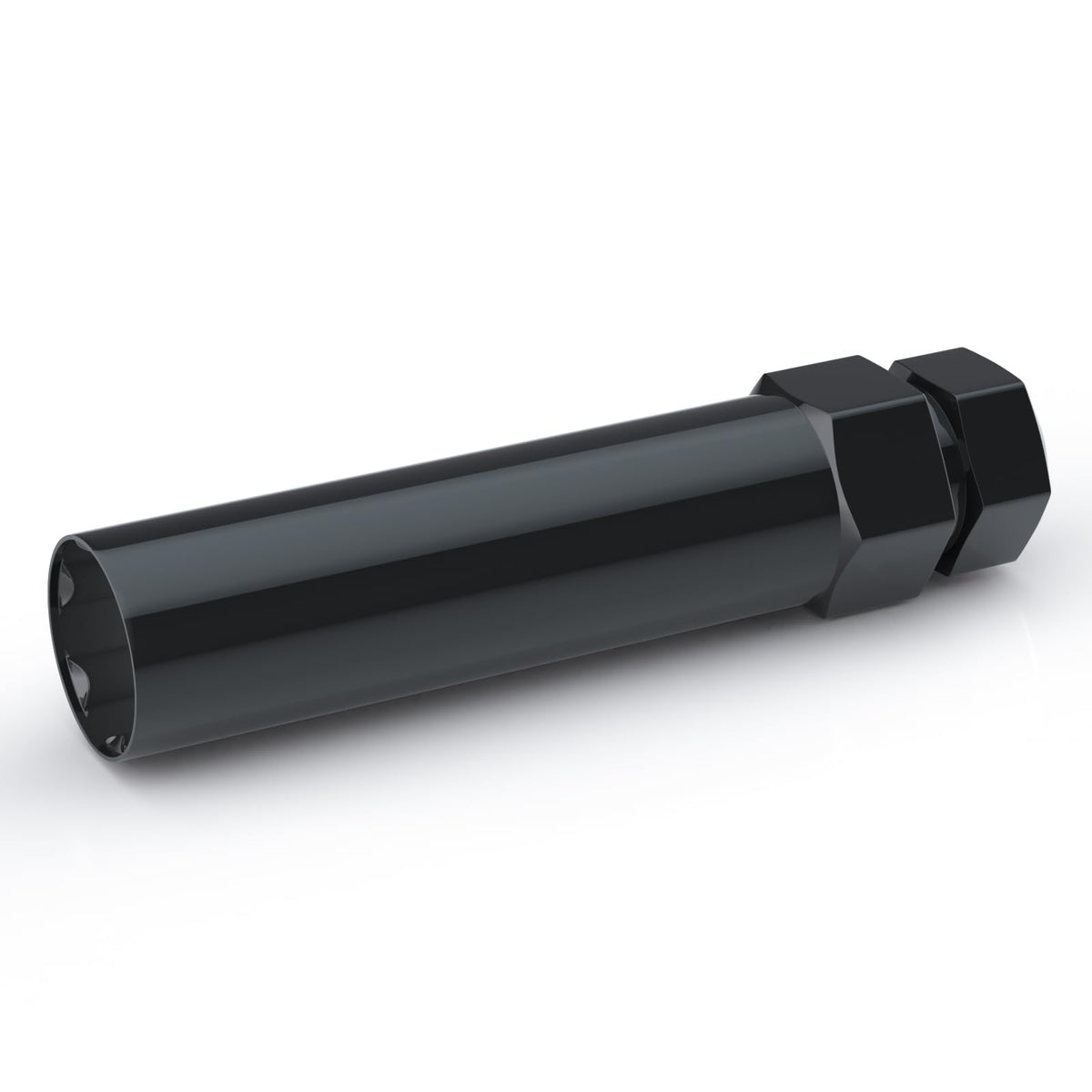 Mikkuppa 6 Point Spline Lug Nuts Tuner Socket Key Tool - With 17Mm Hex For 1/2-20 12X1.5 12X1.25 Black Lug Nut Socket