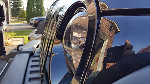 Vvivid Air-Tint Dark Black Headlight/Tail Light Window Tint (12 Inch X 24 Inch 2-Roll Pack)