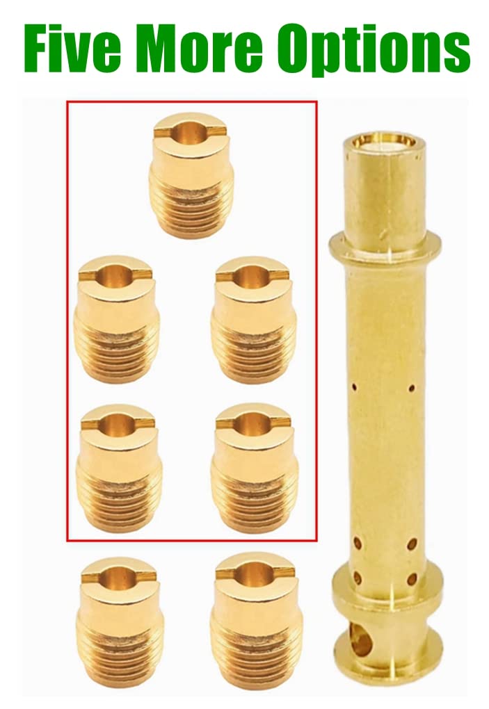 Yamakato Aftermarket Carburetor Jet Kit For Predator 212 Cc Hemi Or Non Hemi 032 033 034 035 036 037 038 And 140 E-Tube, Also Fo