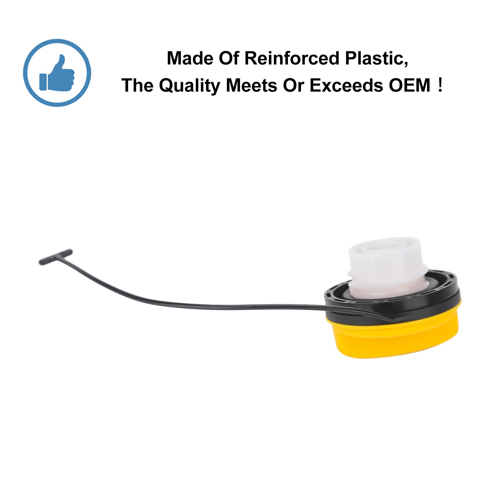 Fuel Tank Filler Cap,Gas Cap Compatible With Chevy Cadillac Gmc-2012-2013 Avalanche Silverado 1500, 2012-2014 Silverado 2500Hd 3500Hd,2012-2014 Escalade,2012-2013 Sierra 1500,Replace # Gt347,20962524