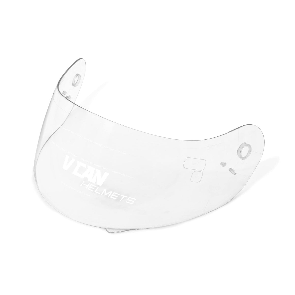 Vcan Vx Lightweight Full Face Motorcycle Street Bike Helmet Replacement Shield/ Visor Dot Approved (Clear)