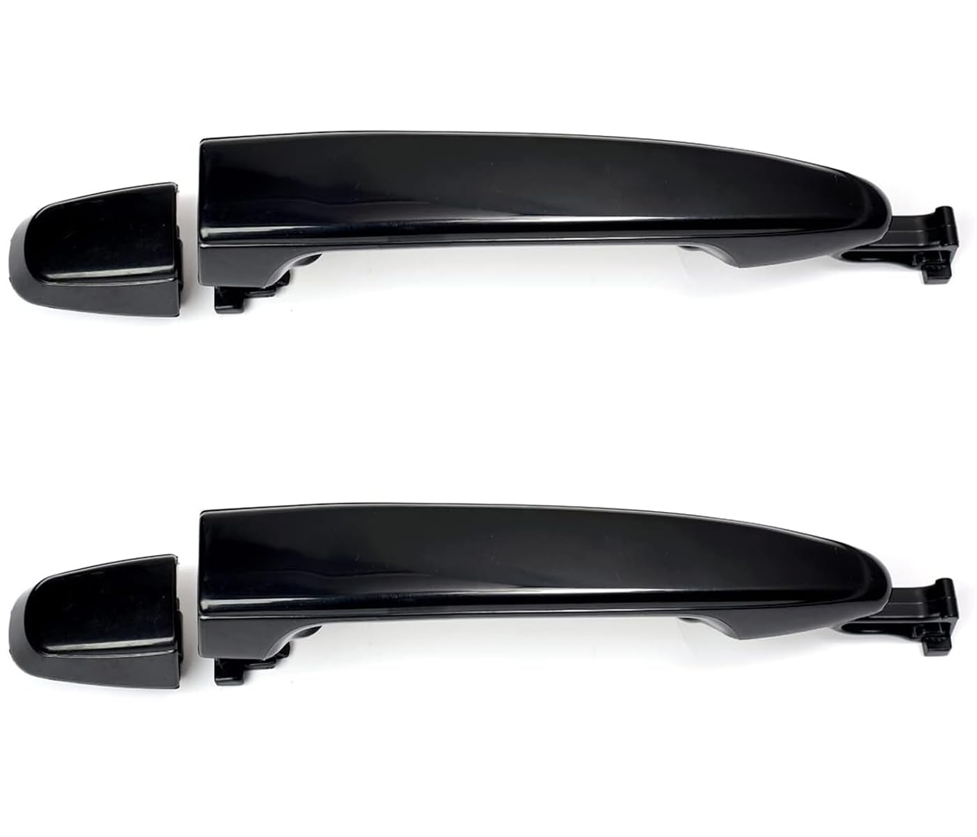 Lcyolada 2Pcs Sliding Door Handles For Toyota Sienna 2004 2005 2006 2007 2008 2009 2010,Rear Left Driver & Right Passenger Side,Black