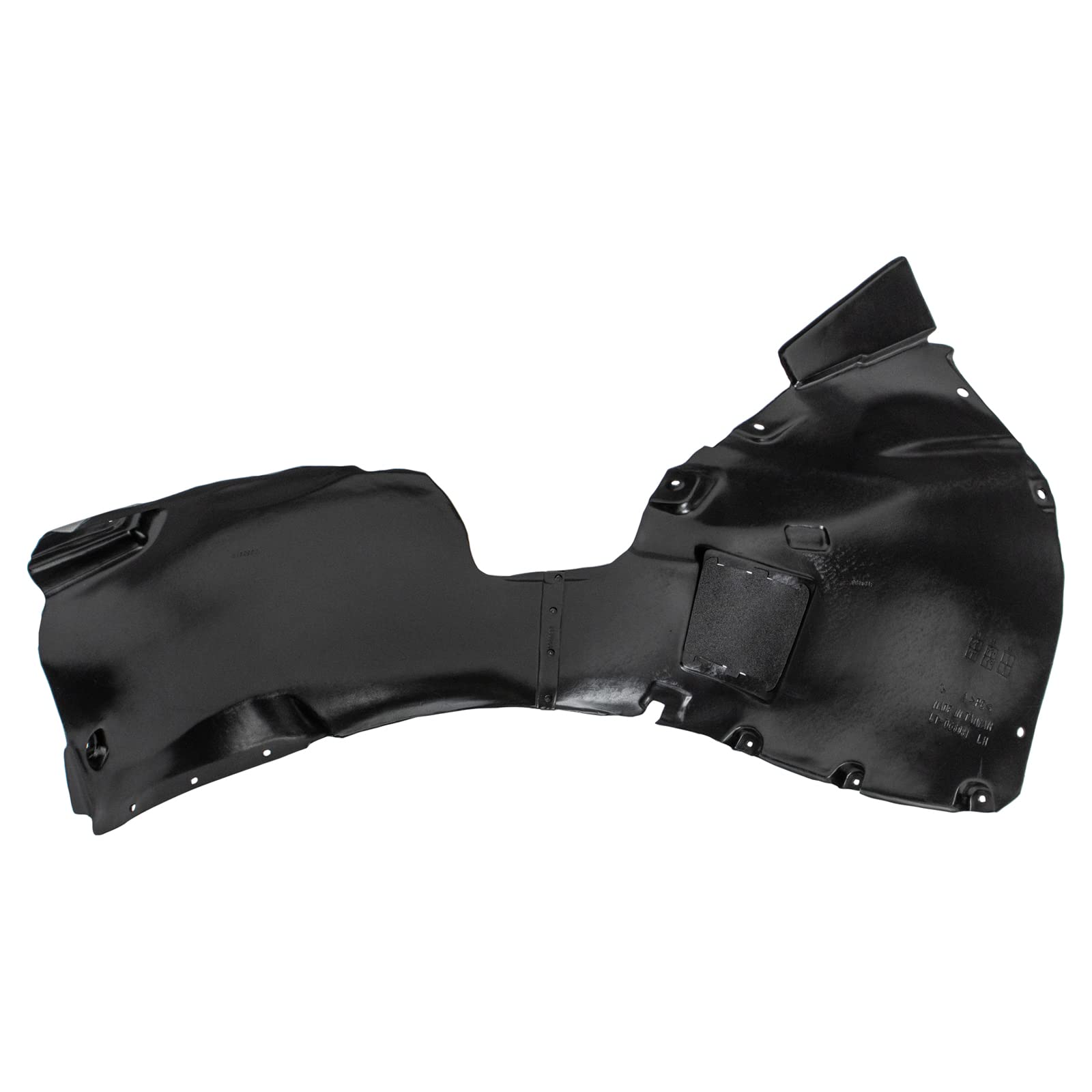Trq Front Inner Fender Liner Set Compatible With 2013-2016 Dodge Dart Ch1248200 Ch1249200