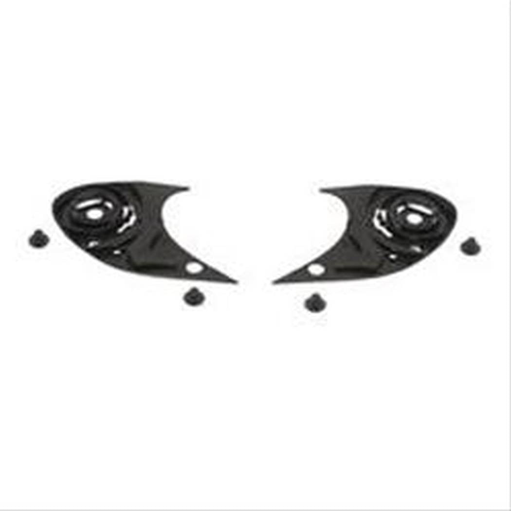 Bell Vortex Hinge Plate Kit Street Motorcycle Helmet Accessories - Black/One Size