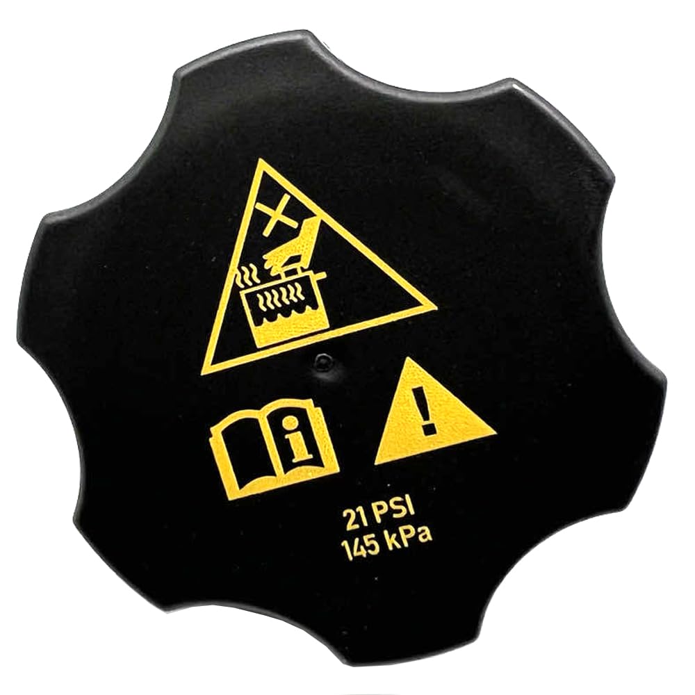 KIRO&SEEU Radiator Coolant Recovery Cap, Replace 68442532AA Compatible with Chry-sler Dod-ge J-e-e-p Ram Eco Diesel Cherokee Ram