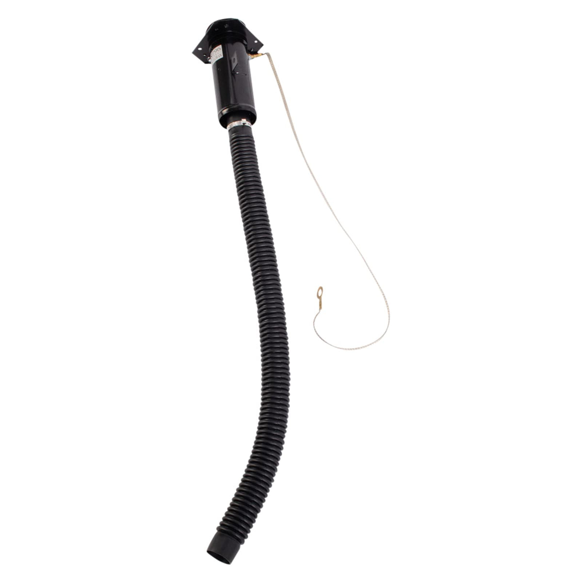 Trq Fuel Tank Filler Neck Black Compatible With 1999-2004 Chevrolet Silverado 1500 Gmc Sierra 1500