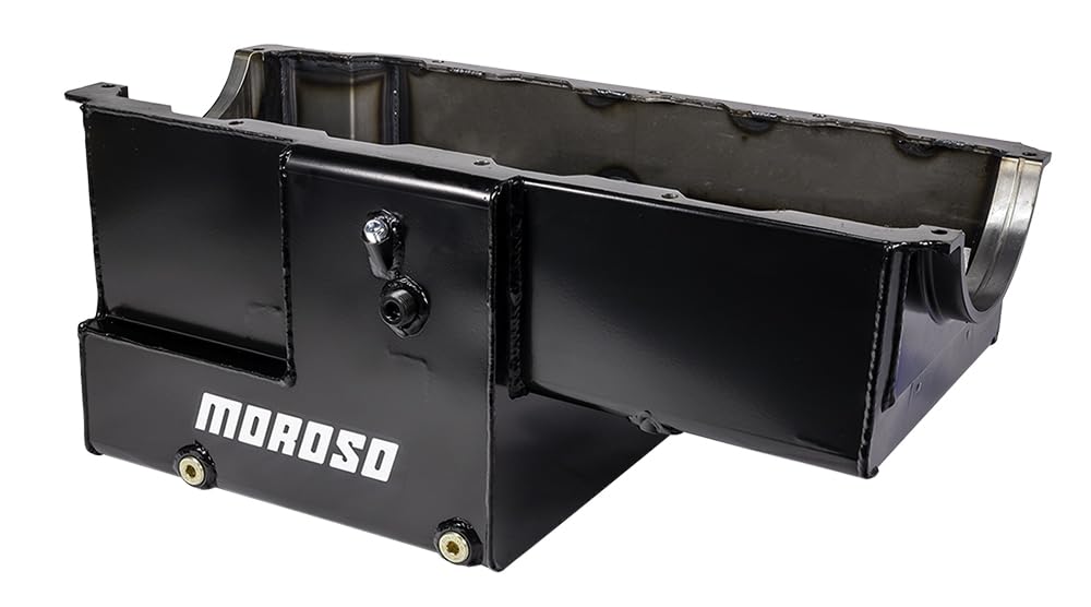 Moroso 20034 Fabricated Big Block Chevy Mark Iv Oil Pan, For Heavy Duty Marine Use, 10' Depth