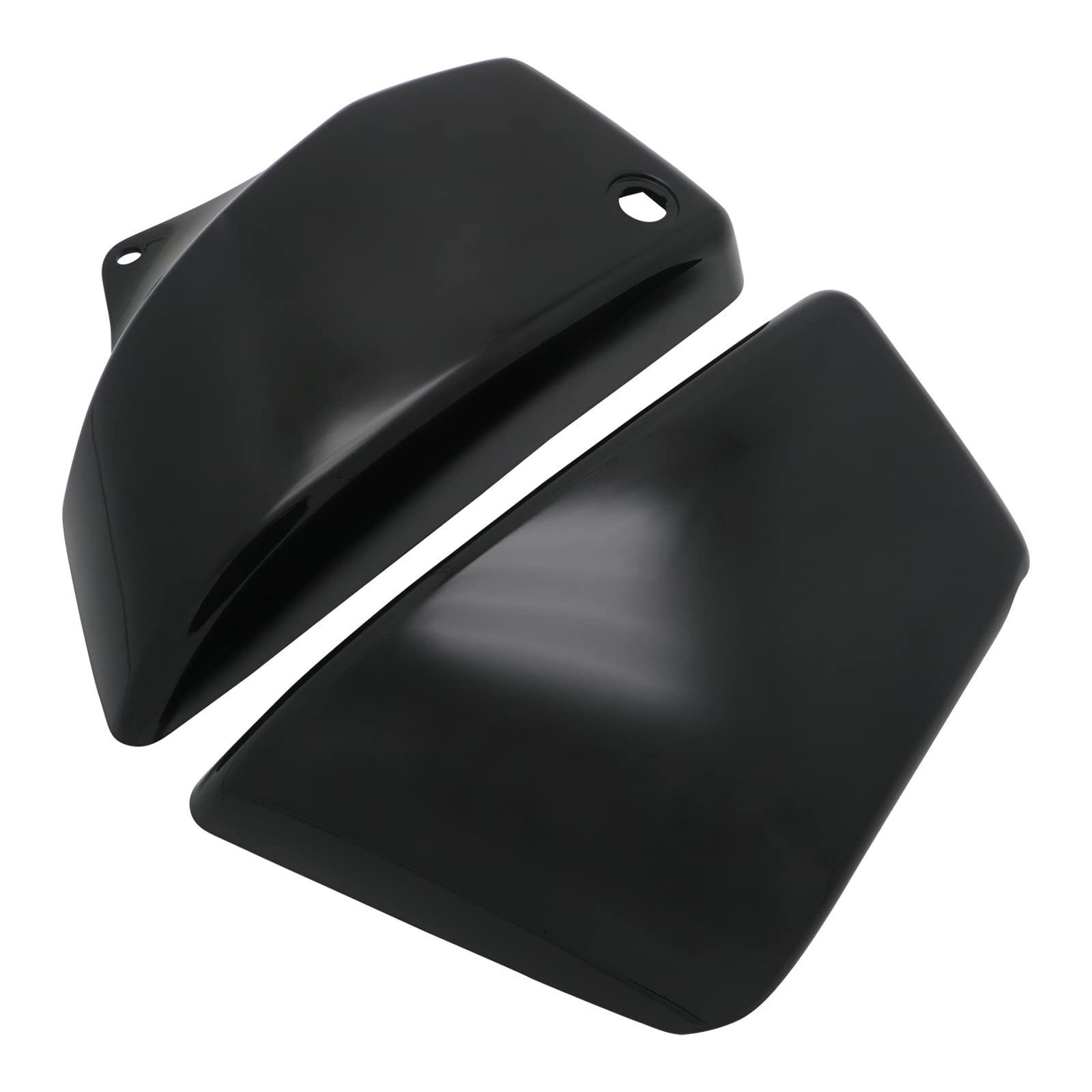Motorcycle Left & Right Battery Fairing Covers Side Panel Oil Tank Cover For Honda Shadow ACE/Aero/Sabre VT1100 1999-2008 (Gloss