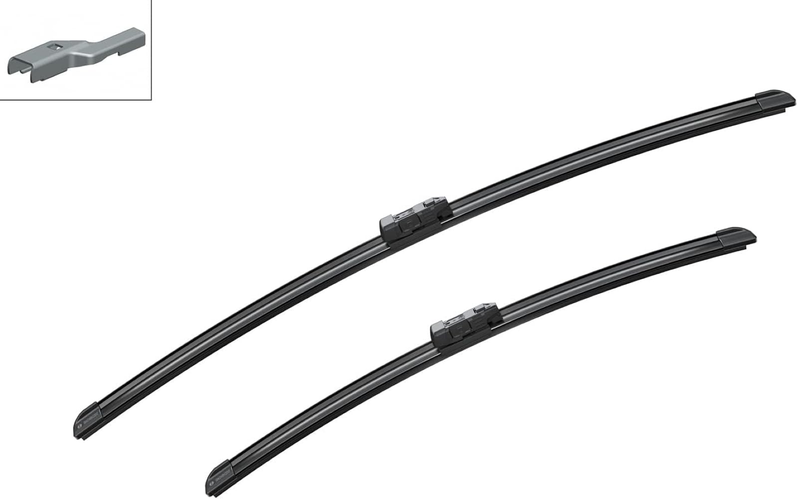 Bosch 3397007088 Aerotwin Oe Replacement Wiper Blades Driver & Passenger Side - Set Of 2 (26'' & 20'') Top Lock 19Mm