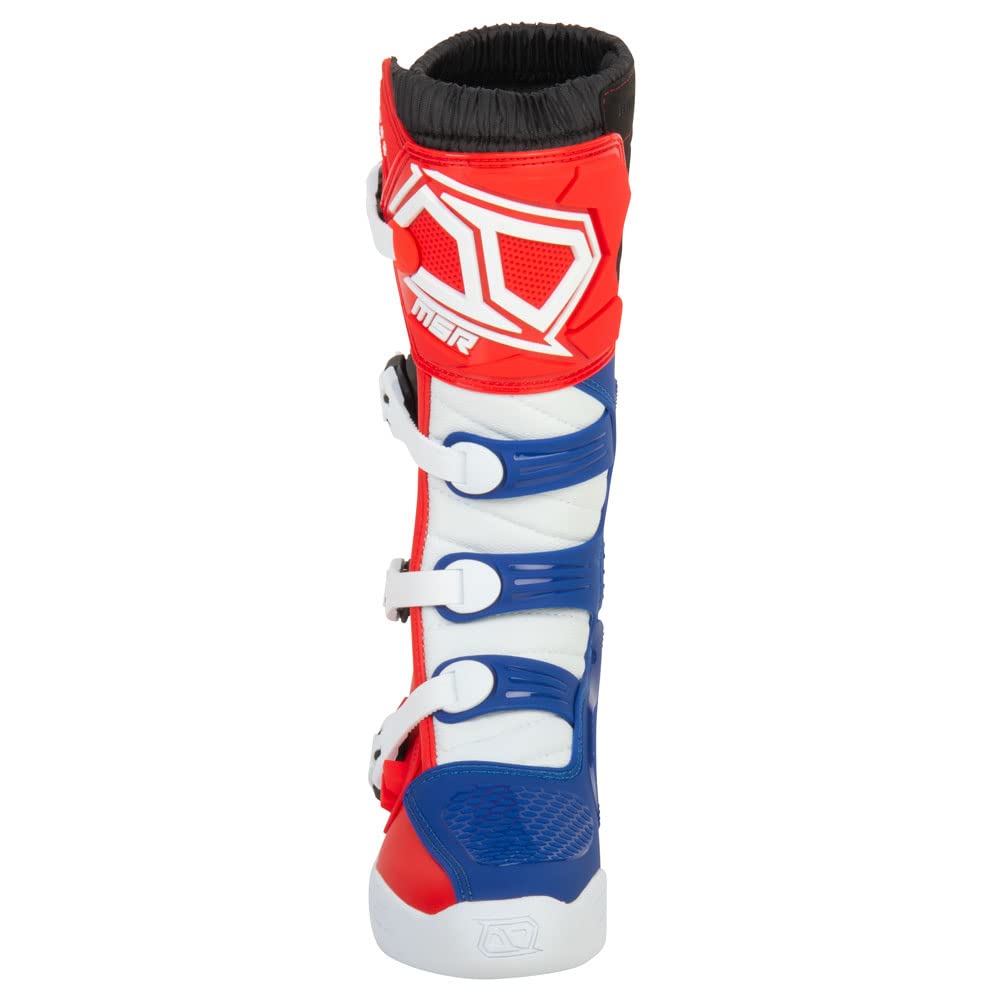 Msr M3X Motocross Boot (12, Red/White/Blue)