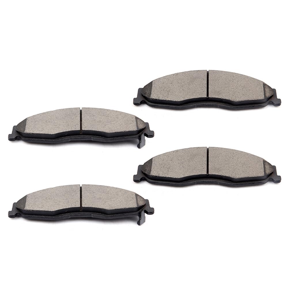 Automuto 4Pcs Front Ceramic Disc Brake Pads Set D749 For Chevrolet Camaro 1998-2002,For Pontiac Firebird 1998-2002