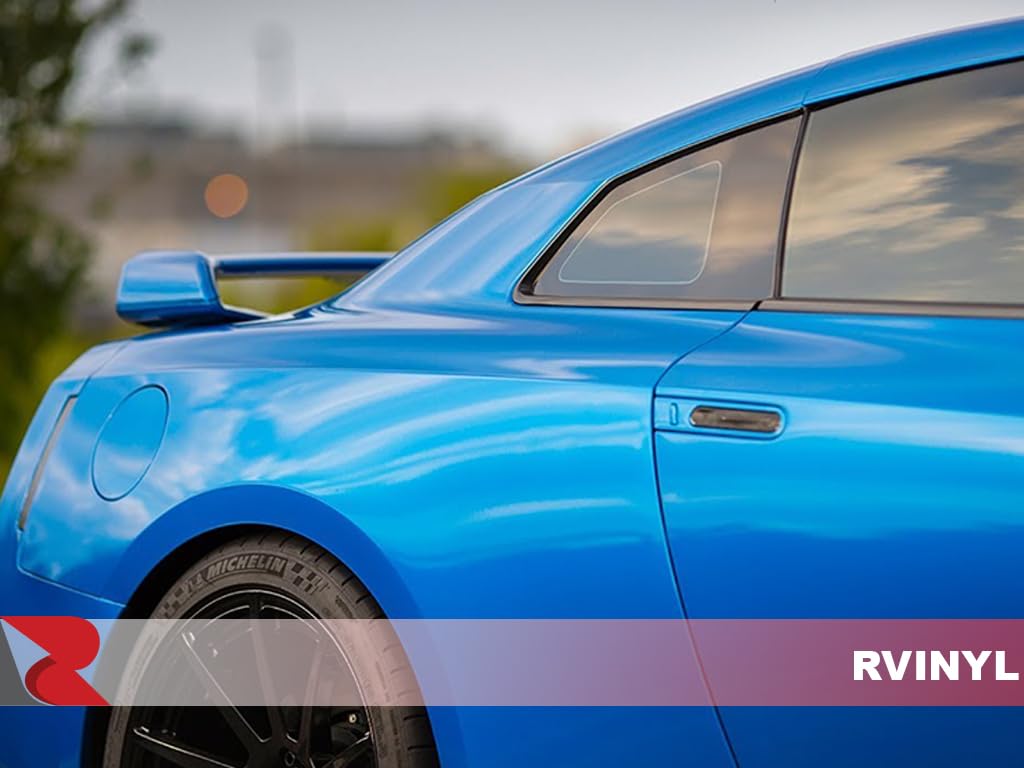 3M 1080 G337 Gloss Blue Fire (1Ft X 1Ft) Vinyl Wrap Film Sheet With Air-Release For Cars, Trucks & More (1Sq Ft Roll)