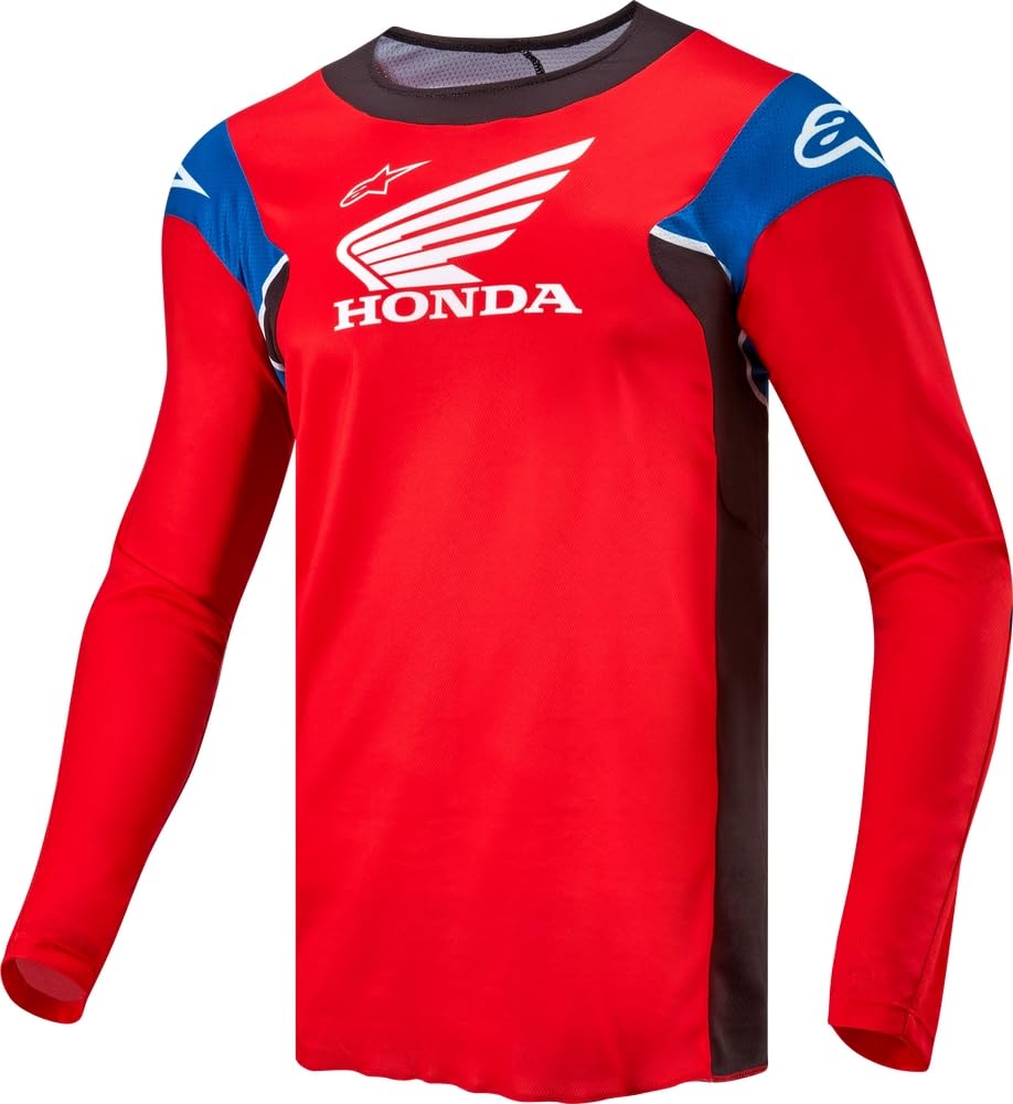 Alpinestars Honda Racer Iconic Motocross Jersey(Bright Red/Black/White, XX-Large)