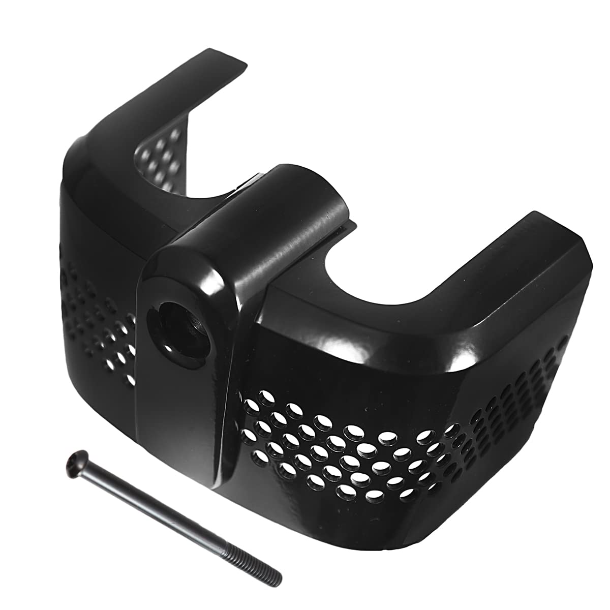 Motorcycle Black Chrome Ignition Coil Cover For Harley Softail Fatboy Street Bob Breakout 2018-2023 (Black)