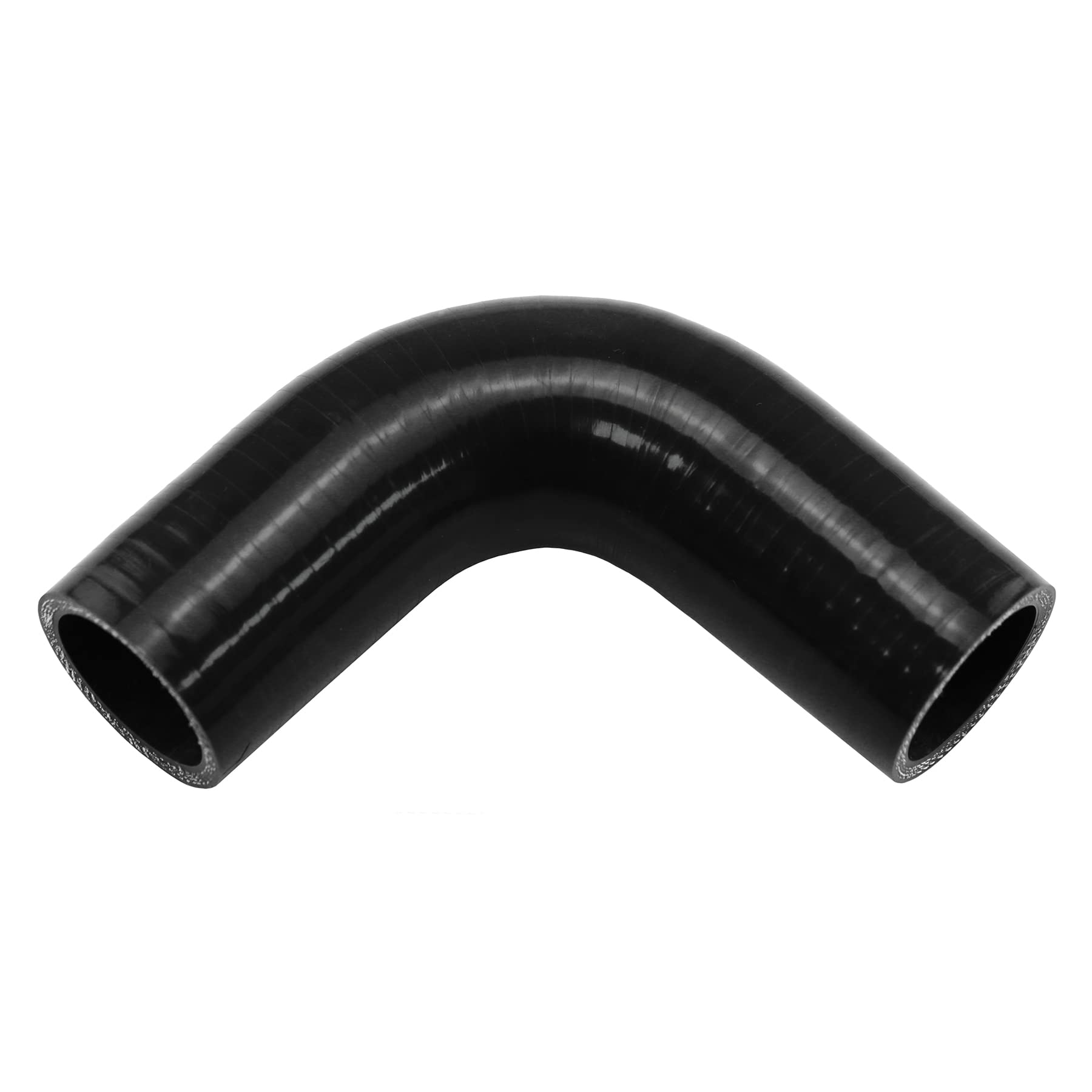 Ucreative 90 Degree Elbow 4-Ply High Performance Coupler Silicone Hose For Vehicle With T-Bolt Clamp Id: 1.5''(38Mm)