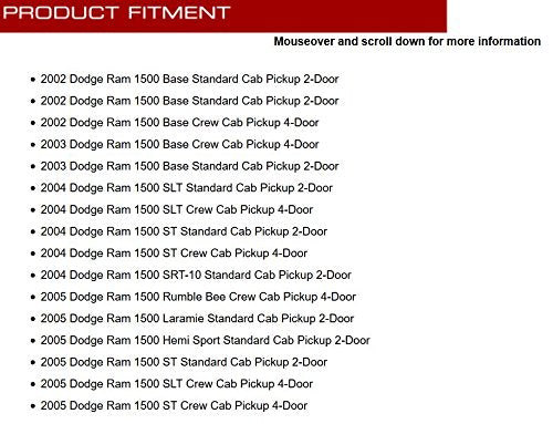 Spyder Dodge Ram 1500 02-06/ Ram 2500 02-05 /Ram 3500 02-05 Led Tail Lights - Black