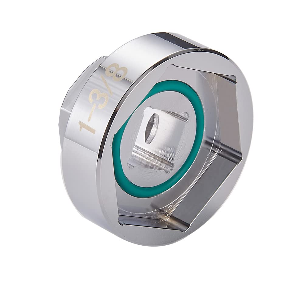 Fork Cap Nut Socket 1-3/8' Hex For Harley Sportster Big Twin Motorcycle (1-3/8 Inch Socket)