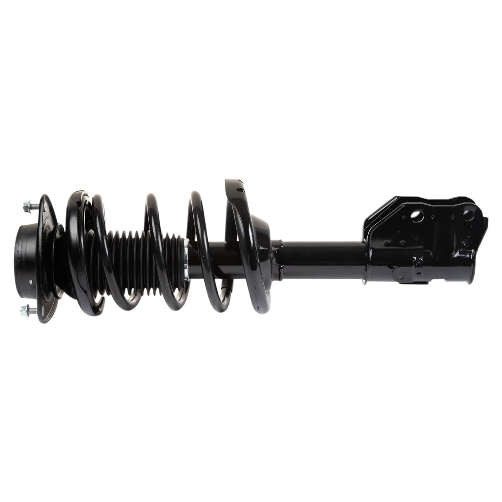 Trq Front Strut & Coil Spring Assembly Set Driver & Passenger Sides Compatible With 16-17 Subaru Crosstrek 13-15 Xv Crosstrek