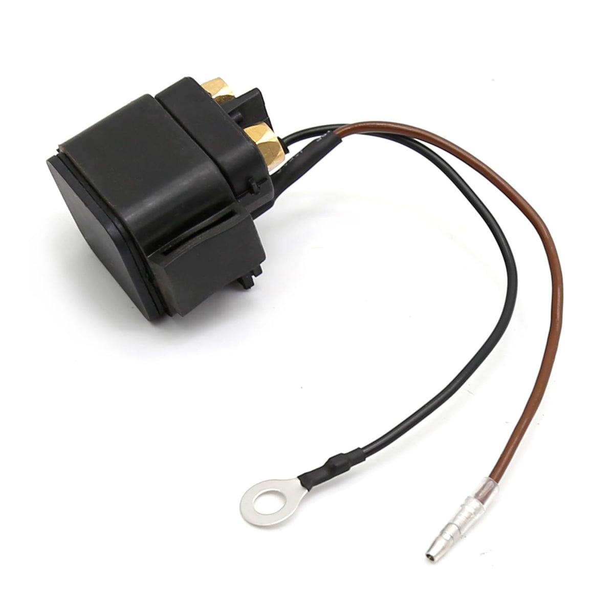 Boat Motor Starter Solenoid/Relay Assy, OE# 853809001 881352T 8M0098898 Replacement for Mercury Mariner Outboard Engine 8HP 9.9H