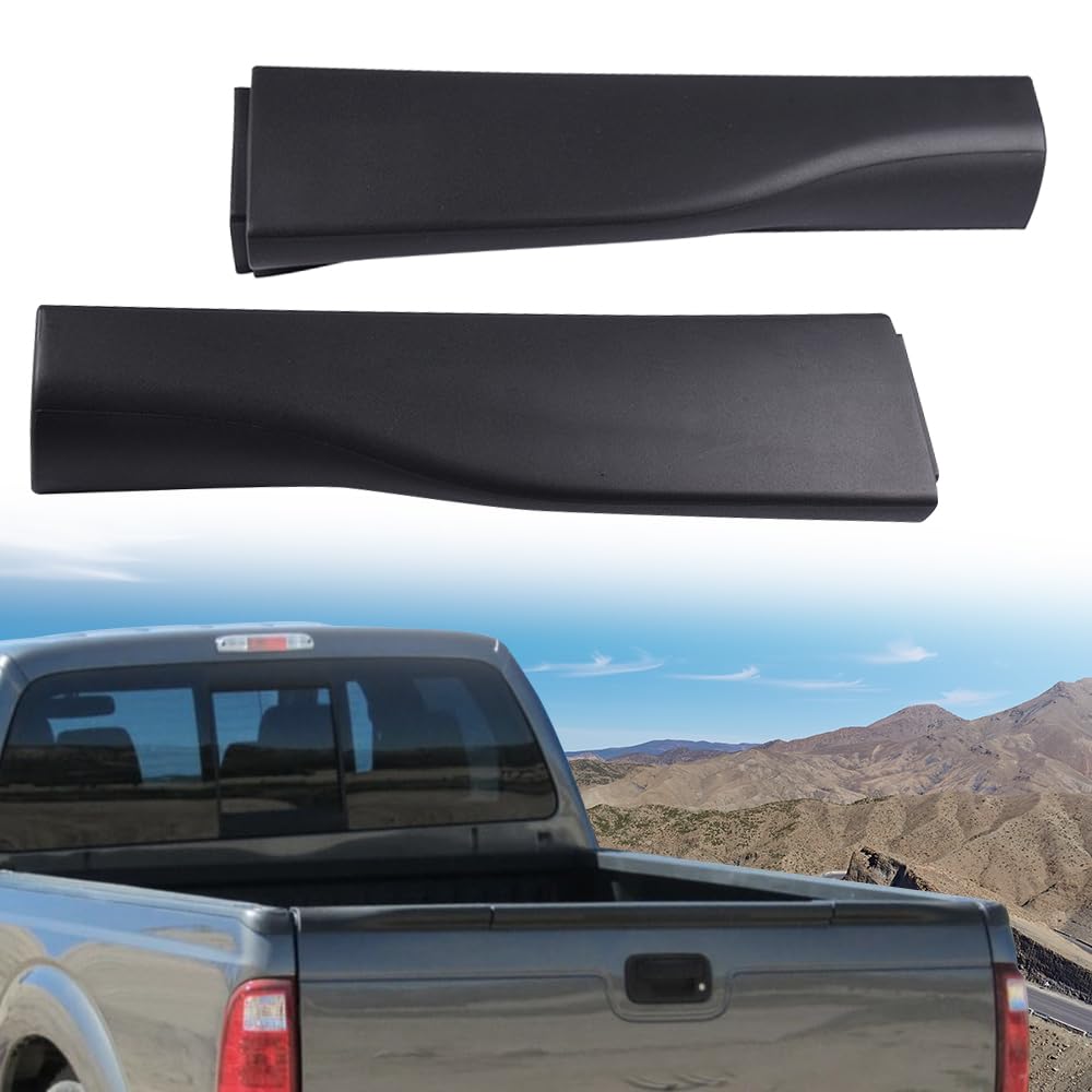 G-Plus Tailgate Molding Trim Cap W/Flex Step Only Compatible With Ford F250 F350 F450 Super Duty 2008-2016 Right & Left Side Fo1