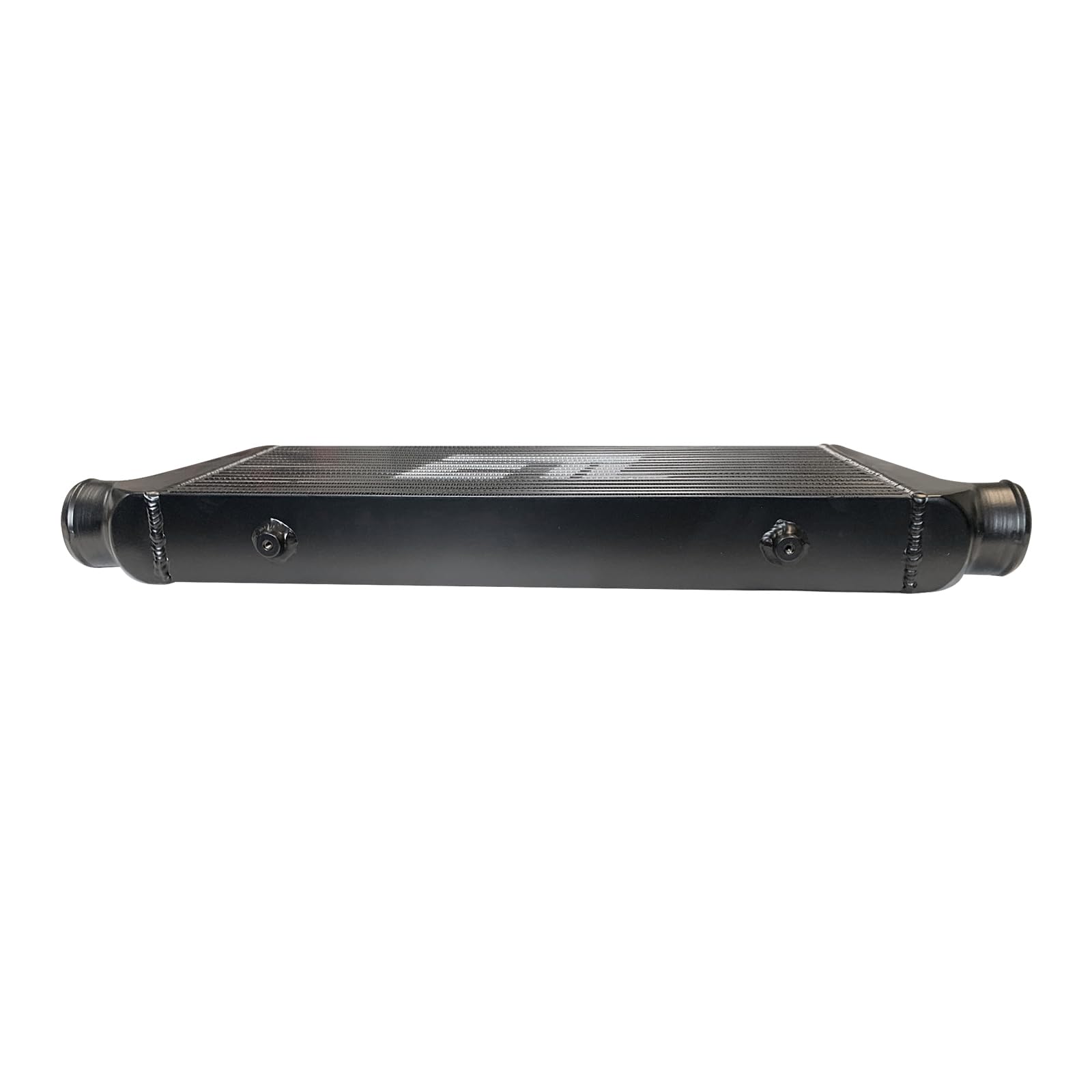 3 Inch Inlet/Outlet Diameter Universal Intercooler For Turbo Or Supercharger 31.00'W X 11.70'H X 3.00'T Black Color