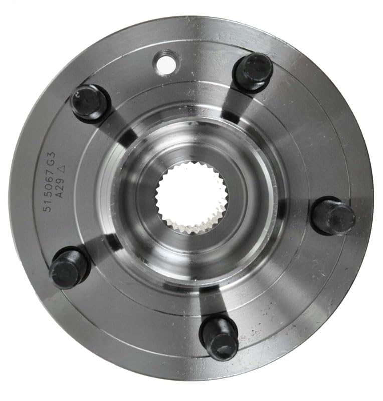 Trq Front Wheel Bearing & Hub Assembly With Abs Sensor Compatible With 2005-2009 Land Rover Lr3 2010-2016 Lr4 2006-2013 Range Ro