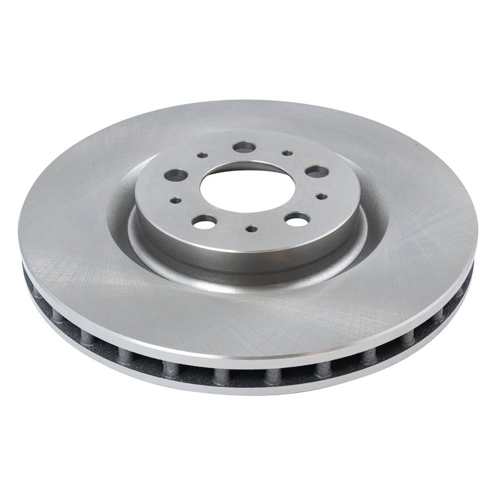 Trq Front Brake Rotors Set Vented Compatible With 2004-2007 Volvo S60 V70