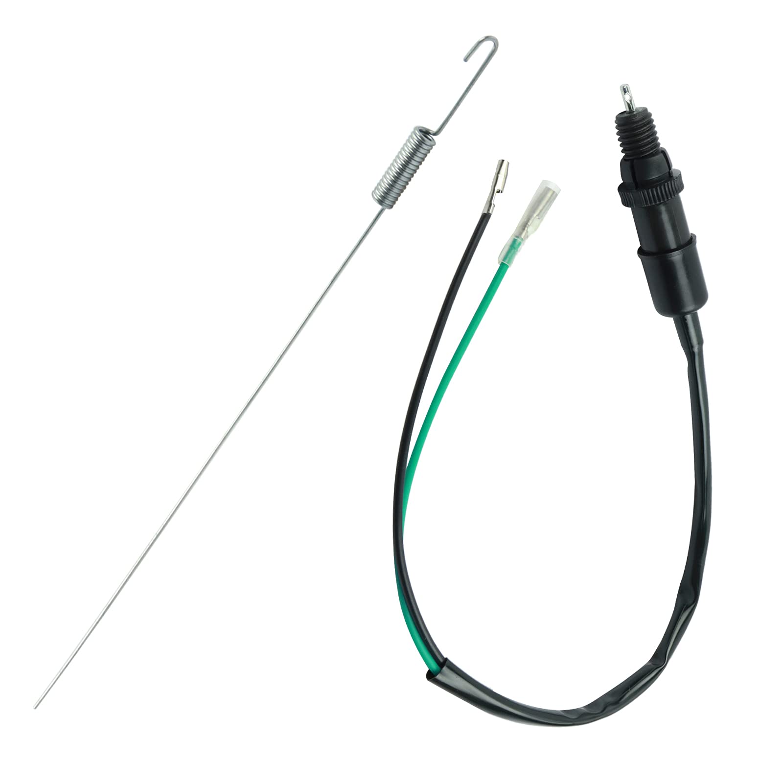 FLYPIG Universal Motorcycle Bike Rear Brake Lamp Light Switch with Spring for Honda Kawasaki Suzuki Z50 Minitrail50 CT70 CB500 X