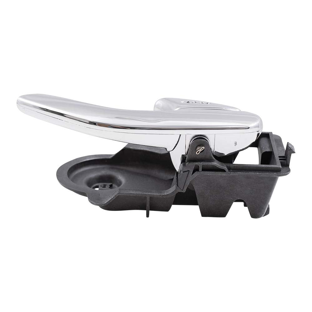 AutoandArt Brock Replacement Pair Set Inside Interior Chrome Door Handles Compatible with Escape Mariner & Hybrid Tribute EF92-73-330