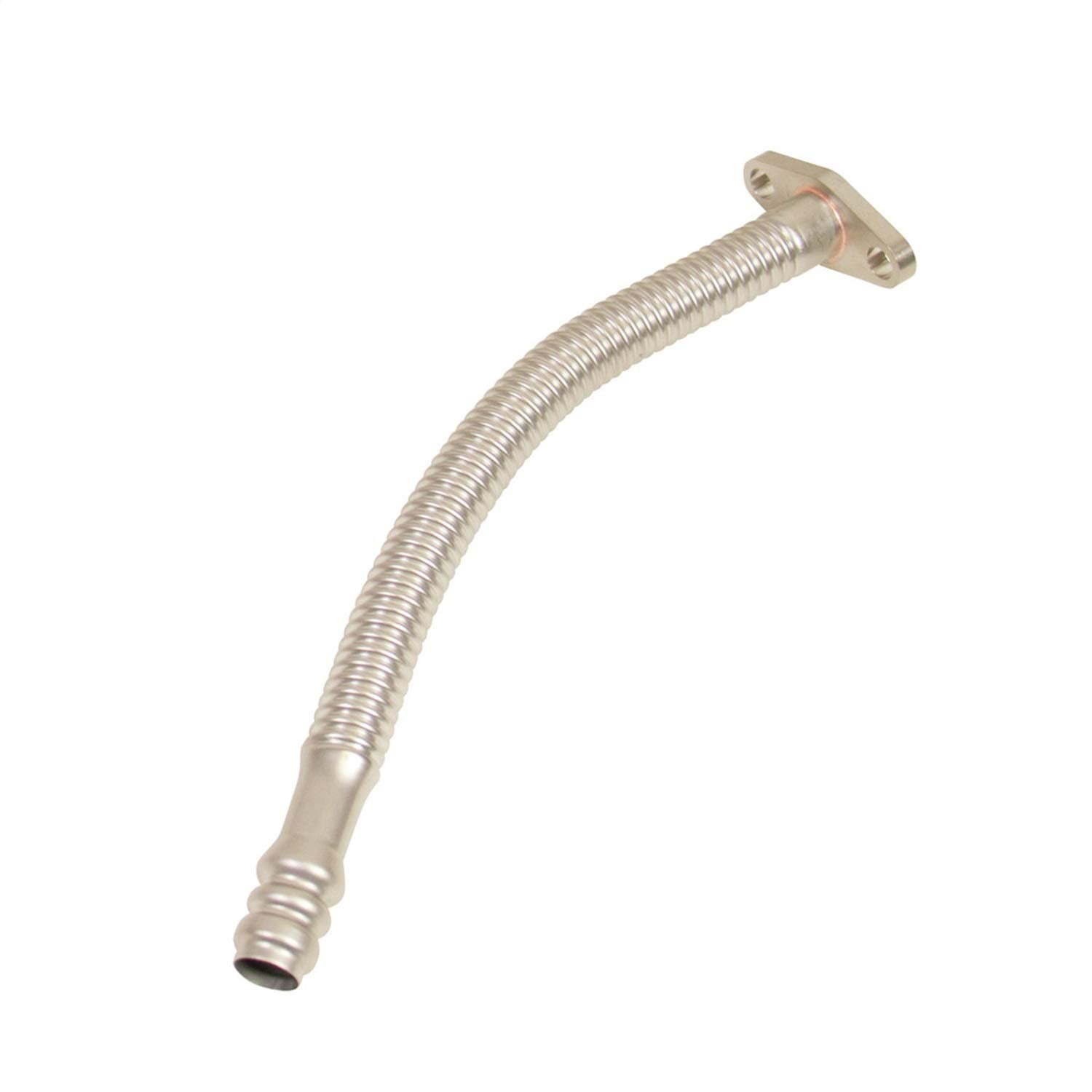 Bd Diesel 1453105 Supercharger Oil Drain Line 12 In. Flexible Stainless Tubing Designed To Slip Into Cummins Oil Drain Ports Ide