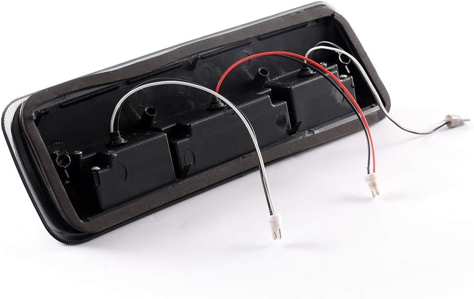 Cheda Third 3D Brake Lights Assembly Compatible With 2004-2008 Ford F150/Explorer Led Bar Tail Cargo Lamp 4L3Z13A613Aa(Smoky Len