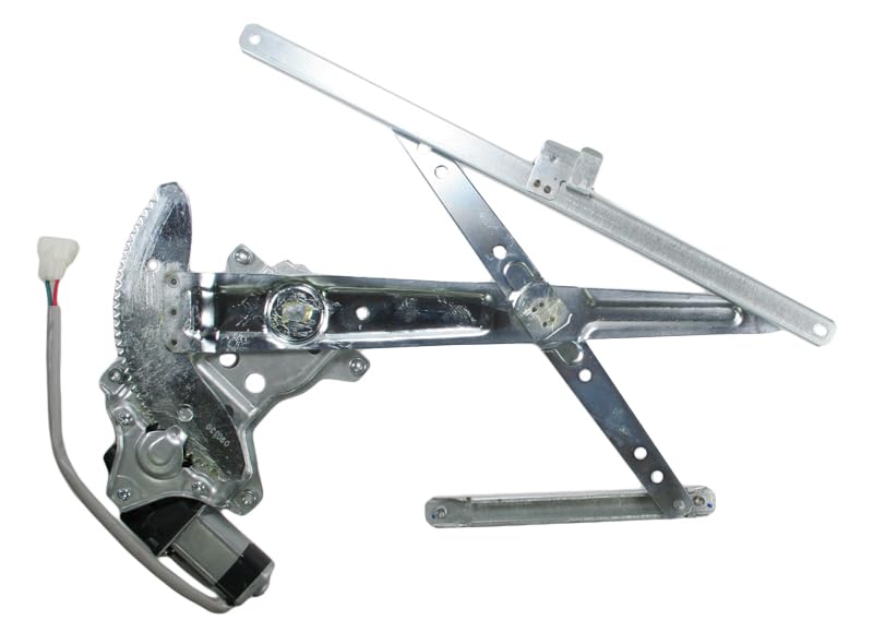 Trq Front Left Power Window Regulator & Motor Assembly Drivers Side Compatible With 1996-1997 Lexus Lx450 1991-1997 Toyota Land