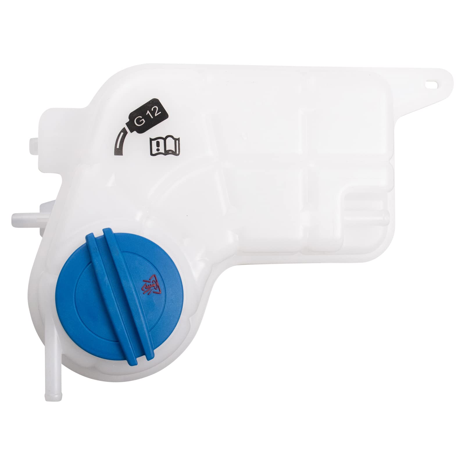 Trq Front Radiator Coolant Reservoir Expansion Tank Overflow Bottle Clear Compatible With 2006-2011 Audi A6 2005-2011 A6 Quattro