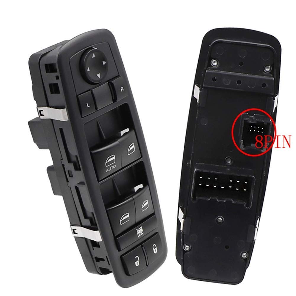 Power Window Switch Front Left For 09-10 Journey 07-11 Nitro 08-12 Liberty (Auto Down On Driver Window Only) 71040