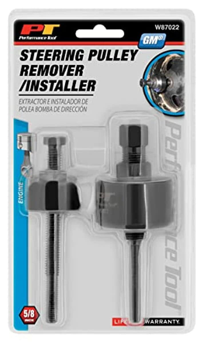 Performance Tool Gm Power Steering Pump Pulley Remover/Installer, Model Number W87022