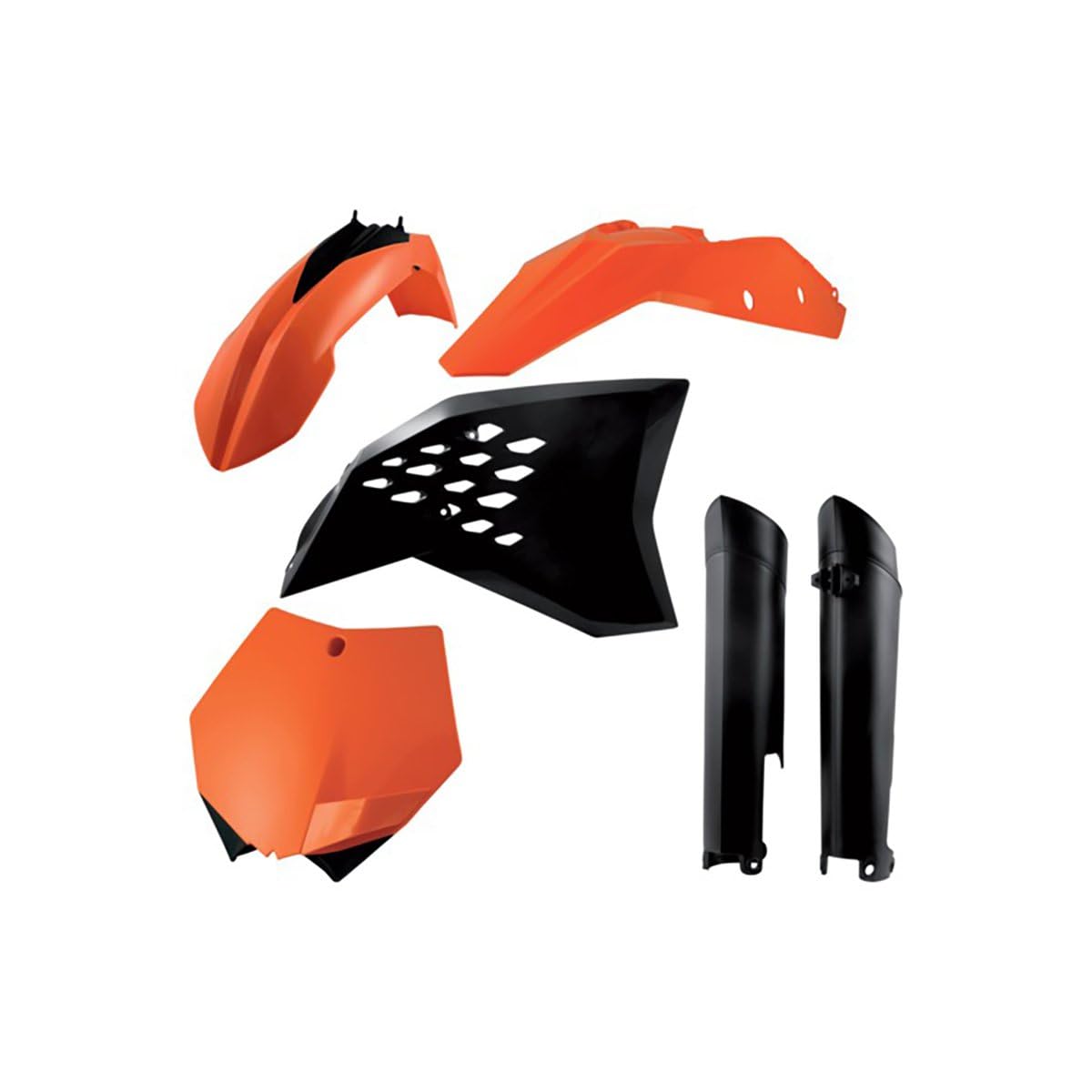 Acerbis Full Plastic Kit – Compatible with KTM SX/XC – Original 07 -Like New