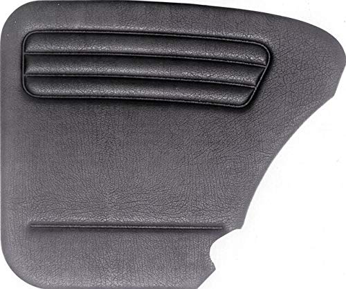 4 Piece Door Panel Kit, Fits Beetle 65-77, Black, Compatible With Dune Buggy