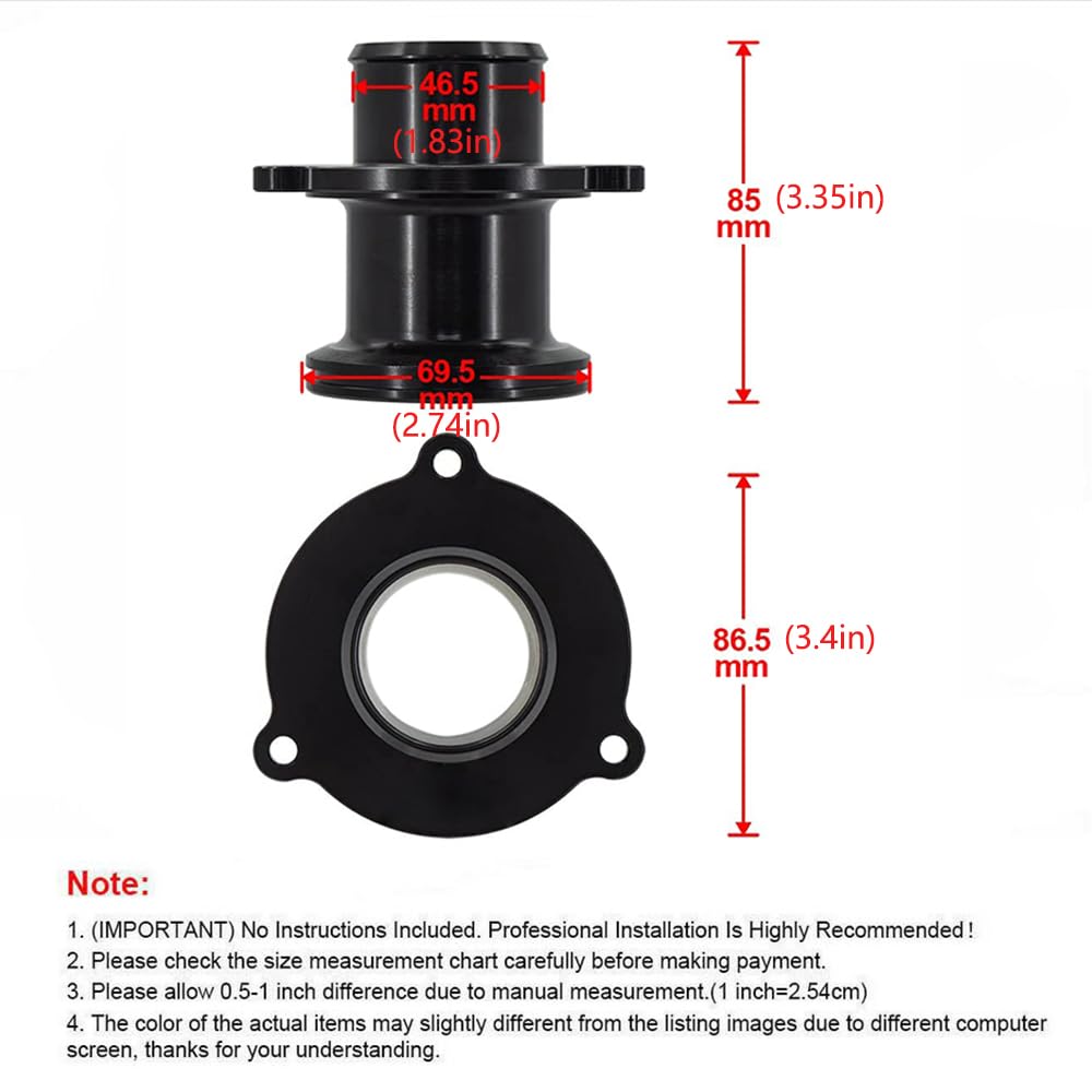 Ea888 Engine Turbo Muffler Delete Pipe For Vag 2.0 Tfsi Engines Audi Vw Golf7 1.8T 2.0T Petrol Turbo