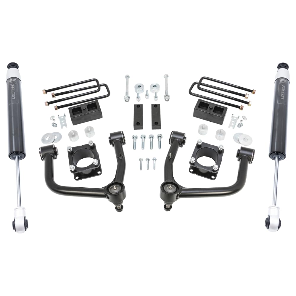 Readylift 69-54750 4.0'' Sst Lift Kit Front With 2'' Rear With Upper Control Arms And Falcon 1.1 Monotube Shocks For Toyota Tundra Rwd, 4Wd