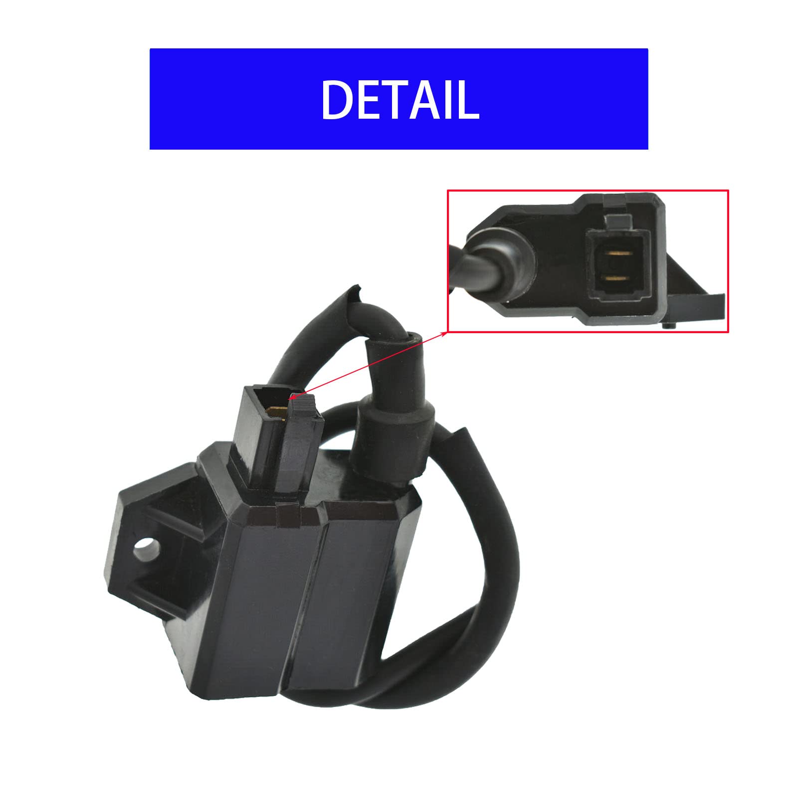 Cdi Unit Ignition Coil Assembly 33410-40B00 Replacement For 1987-2001 Suzuki Lt80 Lt 80 Quadsport 3341040B00