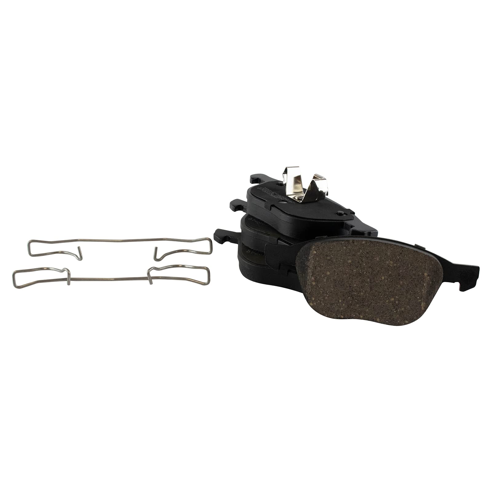 Trq Brake Pad & Rotor Kit Ceramic Premium G-Coated Front Compatible With 2004-2013 Mazda 3