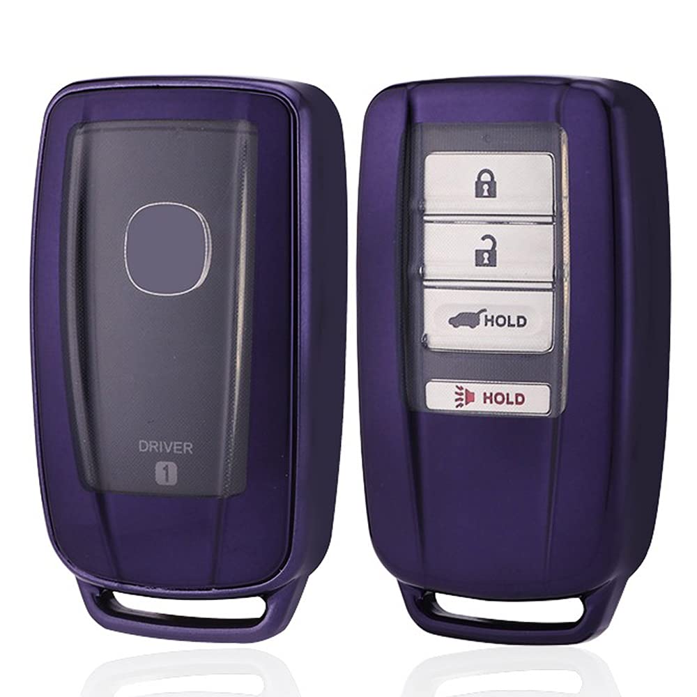 Horande 360 Degree Tpu Protector Key Fob Cover Case Fit For 2018 2019 2020 2021 Acura Tlx Rlx Rdx Mdx Ilx Plx Nsx Keyless Entry