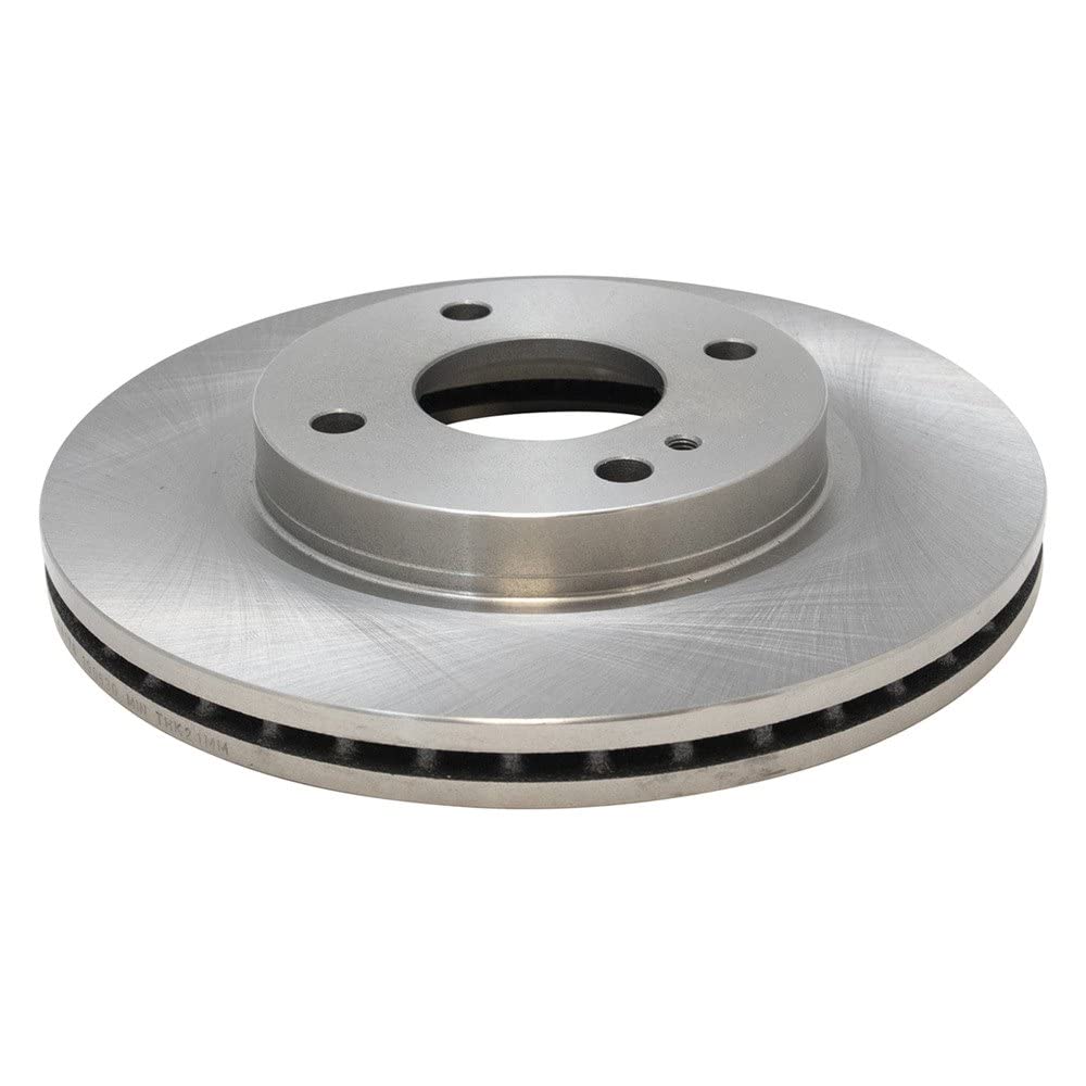 Trq Front Brake Rotors Set Vented Compatible With 2011-2019 Ford Fiesta