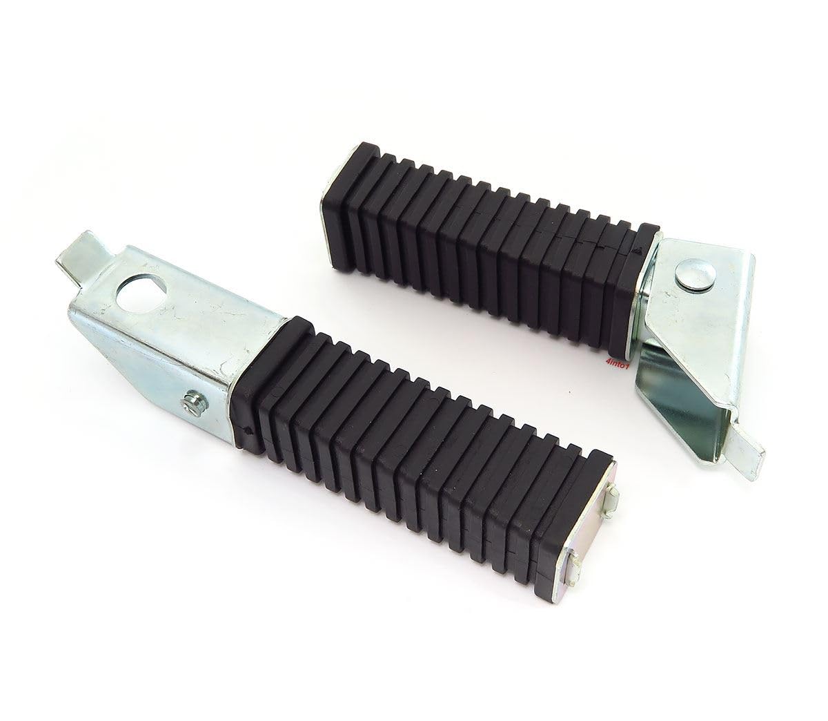 Vintage Honda Rectangular Motorcycle Rear Passenger Folding Foot Pegs - Compatible With Honda