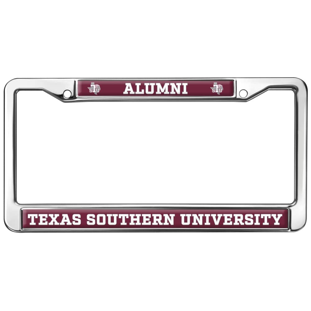 Texas Southern University Alumni Logo Full Size Standard License Plate Metal Frame