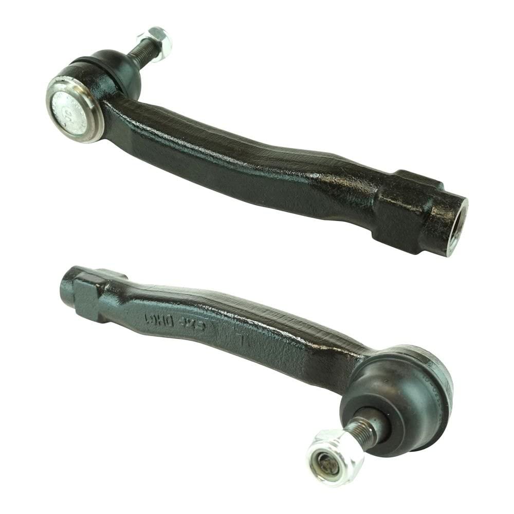 TRQ Front Outer Tie Rod Set Compatible with 2010-2015 Lexus RX350 RX450h 2008-2019 Toyota Highlander 2009-2015 Venza