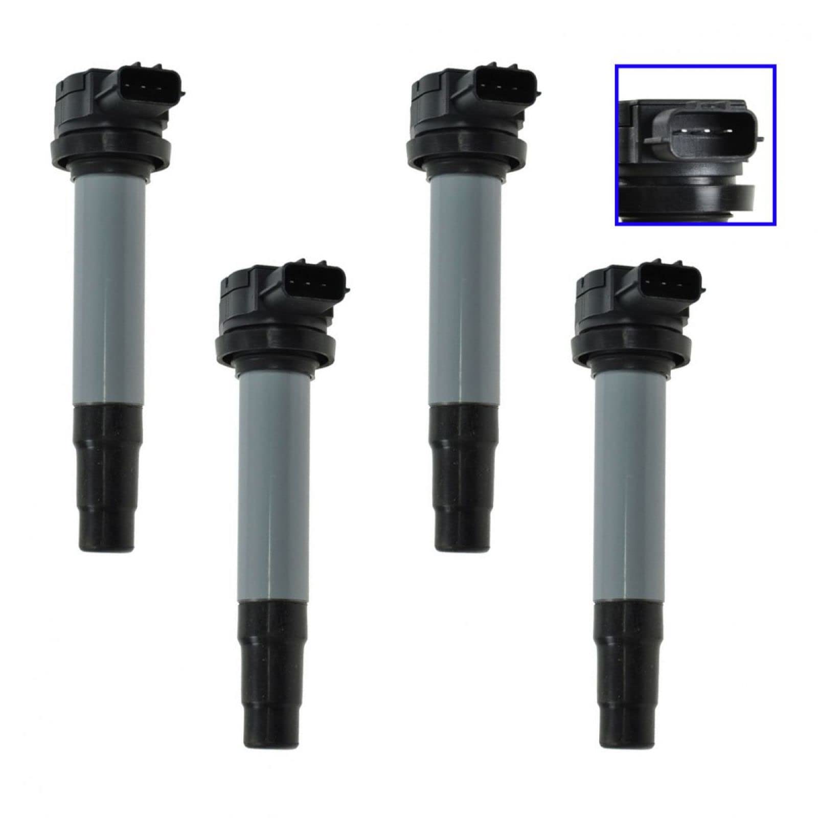 Trq Ignition Coil Set Compatible With 2000-2002 Nissan Sentra