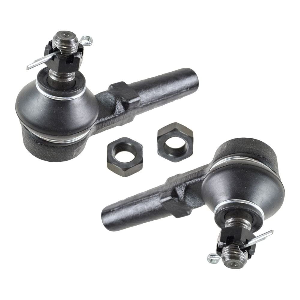 TRQ Front Outer Tie Rod Set Compatible with 1993-2002 Mercury Villager 1990 Nissan Axxess Quest